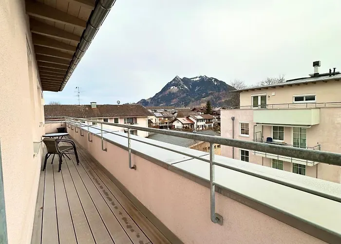 Appartement Kleines Penthouse - Fewo-badhindelang *